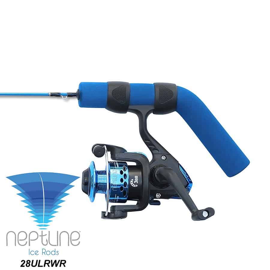 28 Inch Ultralight Ice Fishing Rod With Jp200 Reel